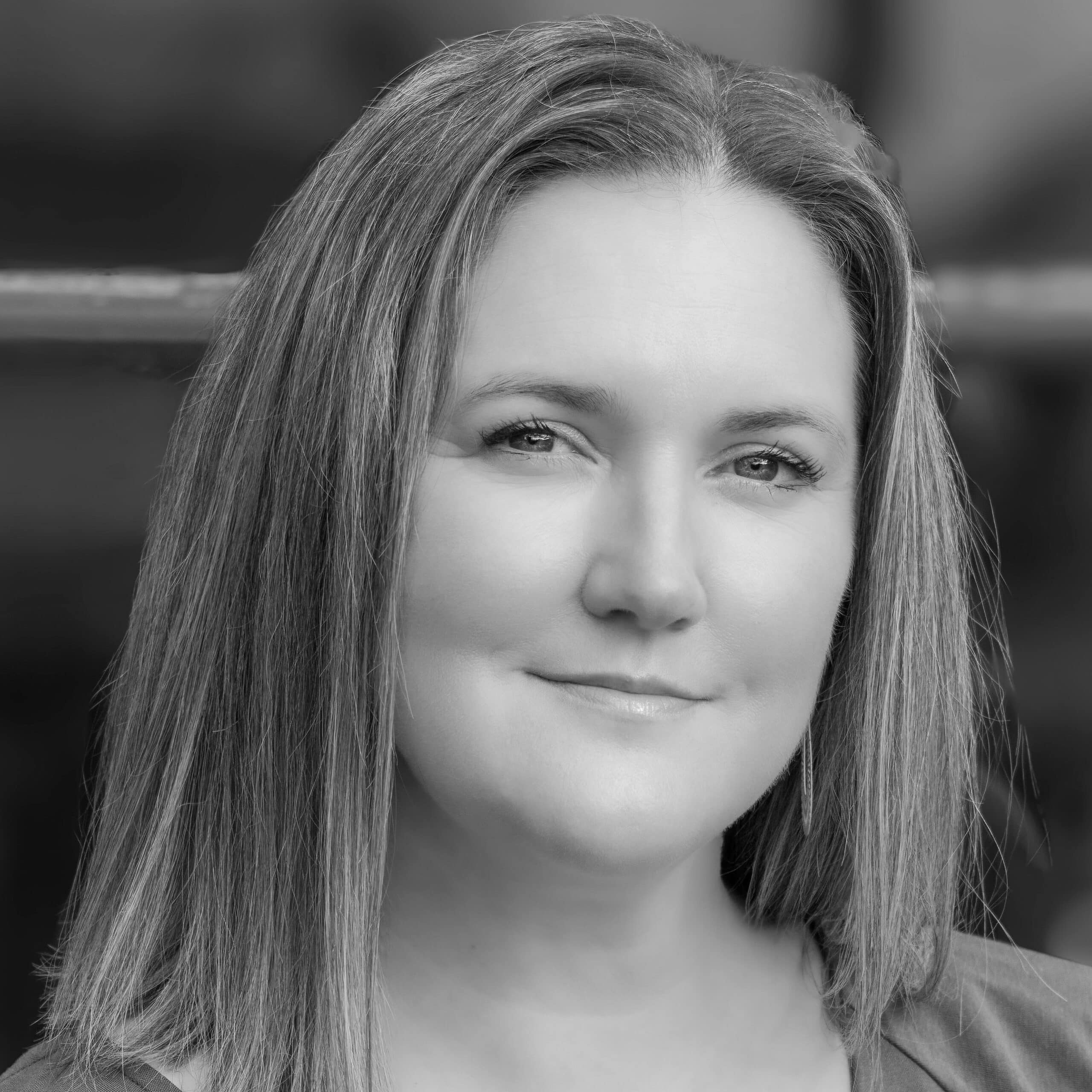Kate -Black&White Headshot